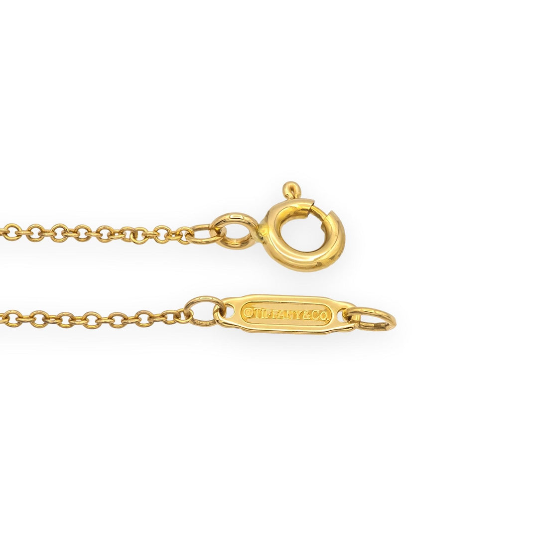 Tiffany & Co. Jean Schlumberger 16 Stone Lynn Pendant Necklace Platinum 18KY