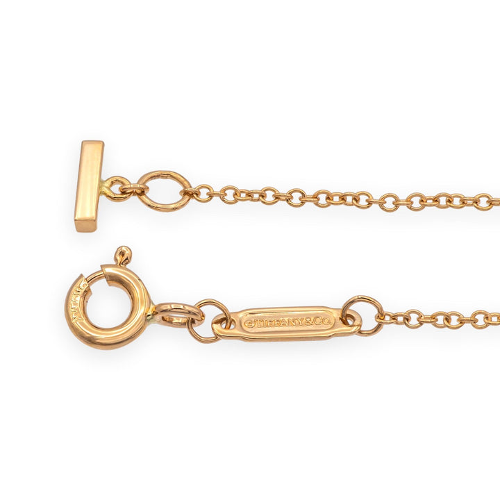 Tiffany & Co. T Smile Mini Pendant Necklace, 18K Rose Gold