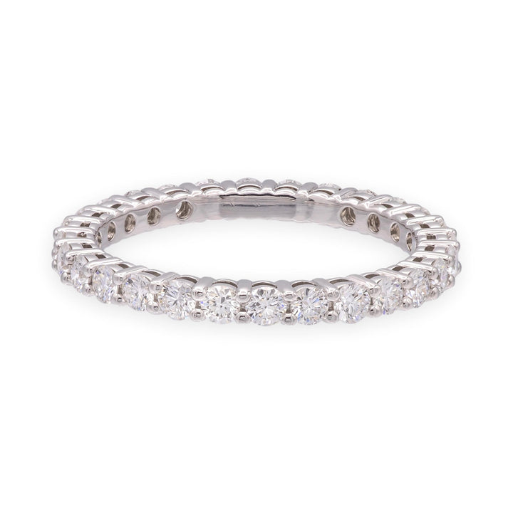 Tiffany & Co. Platinum Forever Full Circle Diamond Band Ring .85ct Size 6