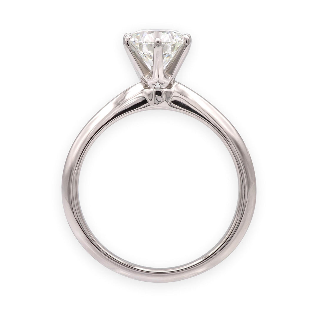 Tiffany & Co. Platinum 1.40 ct I VS1 Round Diamond Solitaire Engagement Ring