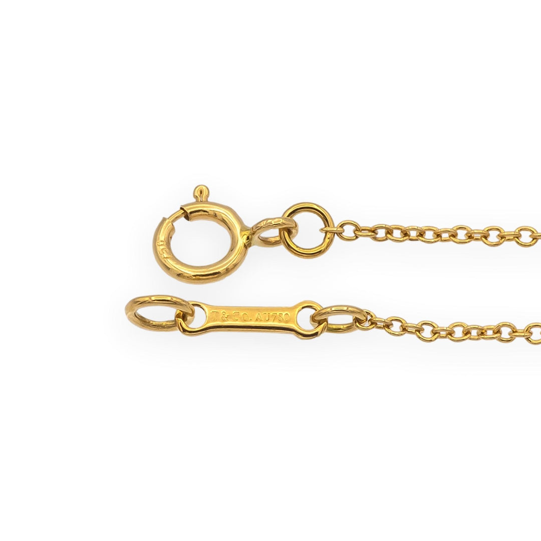 Tiffany & Co. 18K Gold Paloma Picasso Villa Palm Pendant Necklace