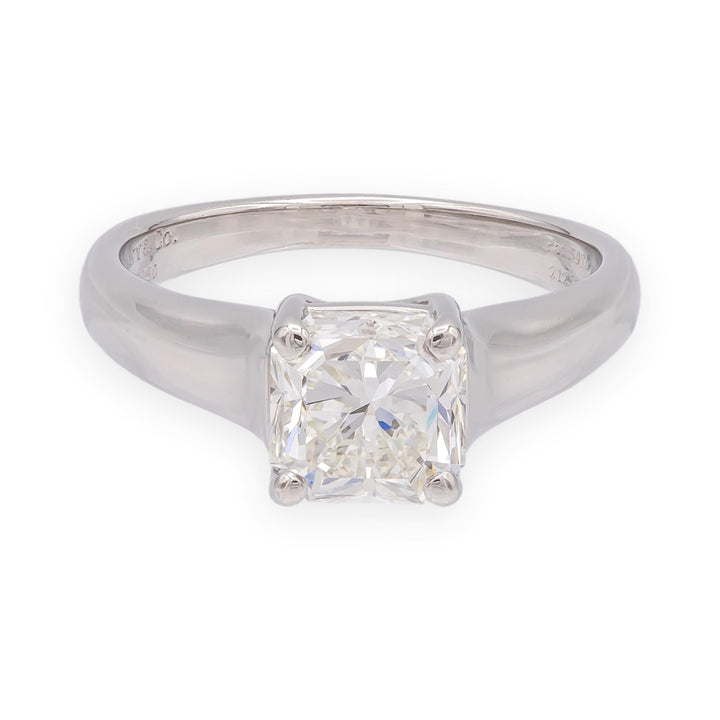 Tiffany & Co. Lucida 1.76ct I VS1 Diamond Platinum Engagement Ring
