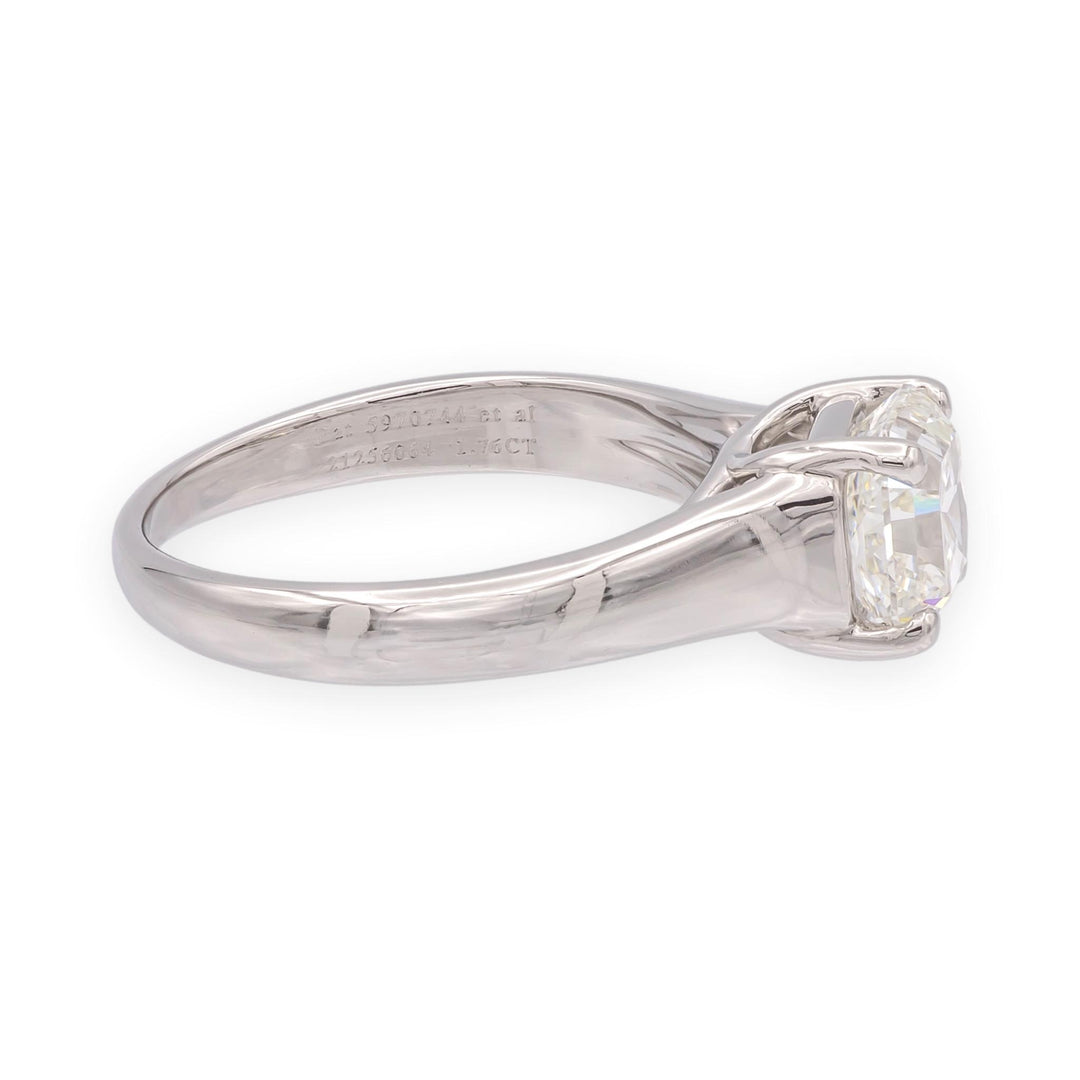 Tiffany & Co. Lucida 1.76ct I VS1 Diamond Platinum Engagement Ring