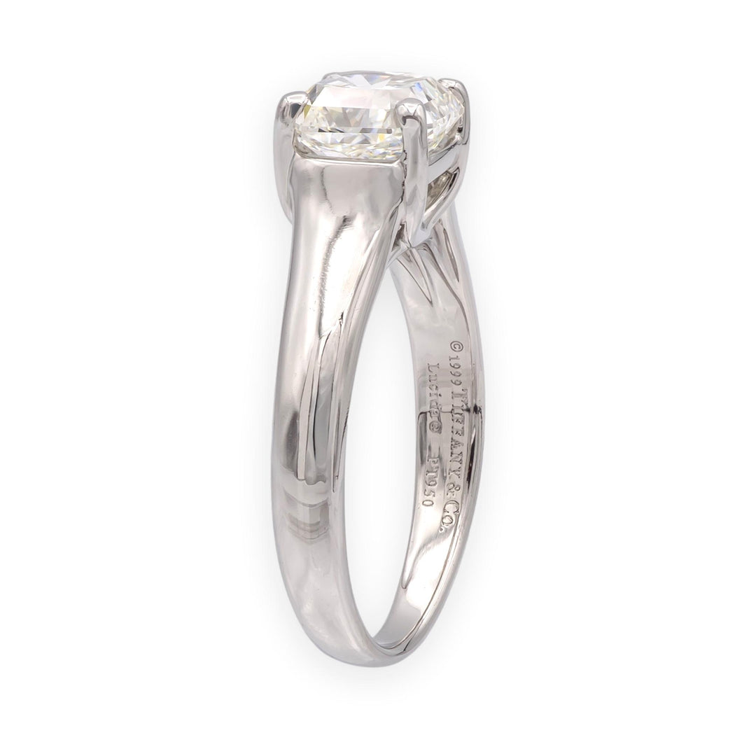 Tiffany & Co. Lucida 1.76ct I VS1 Diamond Platinum Engagement Ring