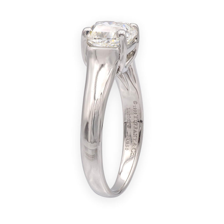 Tiffany & Co. Lucida 1.76ct I VS1 Diamond Platinum Engagement Ring