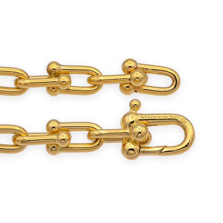 Tiffany & Co. HardWear Small Link 18K Yellow Gold Bracelet, 7.75 Inch