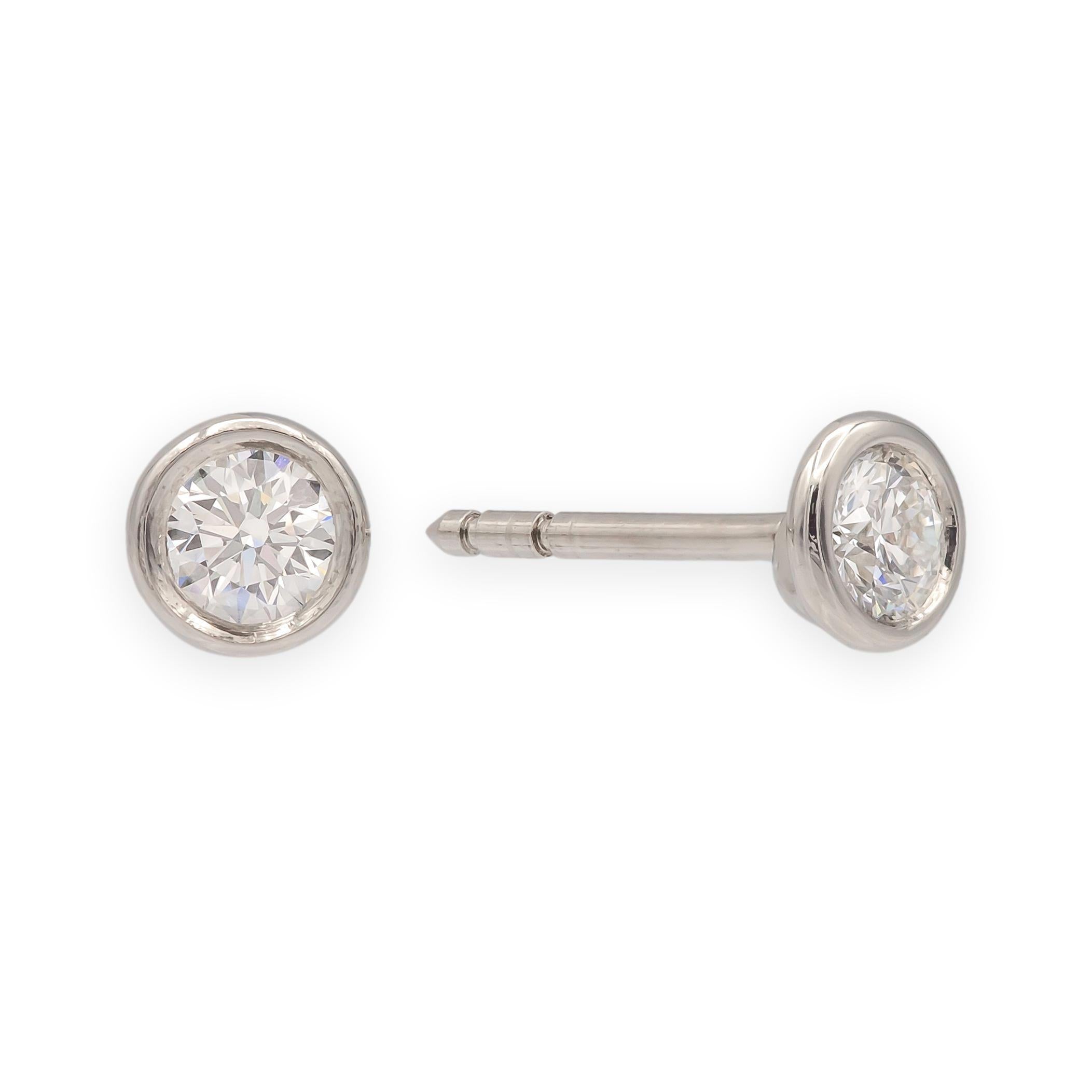 Tiffany & Co. Elsa Peretti Platinum .46ct Diamonds by the Yard