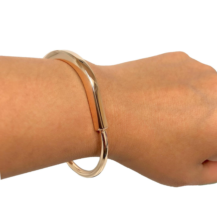 Tiffany & Co. Lock Bracelet in 18K Rose Gold X-Large