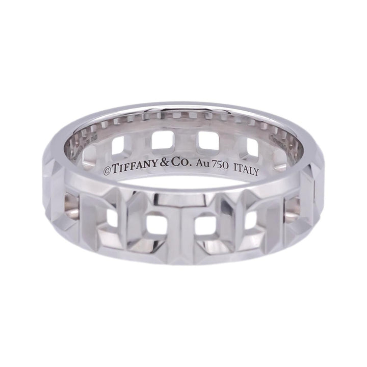 Tiffany & Co. True Wide Band Ring in 18K White Gold – 5.5mm, Size 6