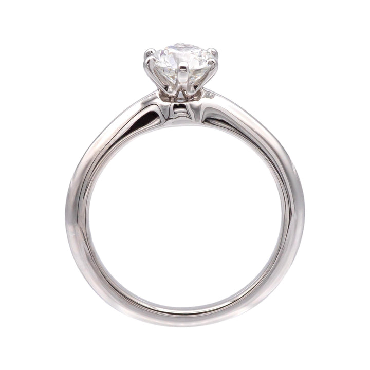 Tiffany & Co Platinum .74ct Diamond Solitaire Engagement Ring H VS2