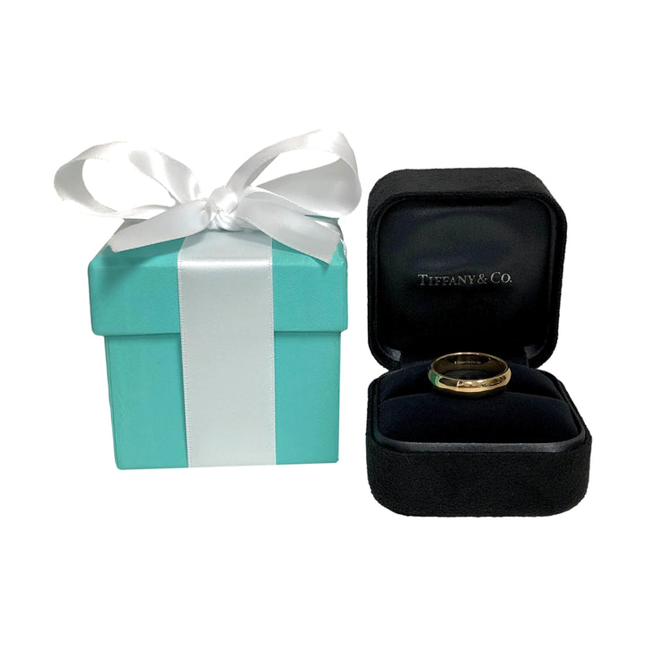 Tiffany & Co. Men’s 18K Yellow Gold Forever Wedding Band, Size 10