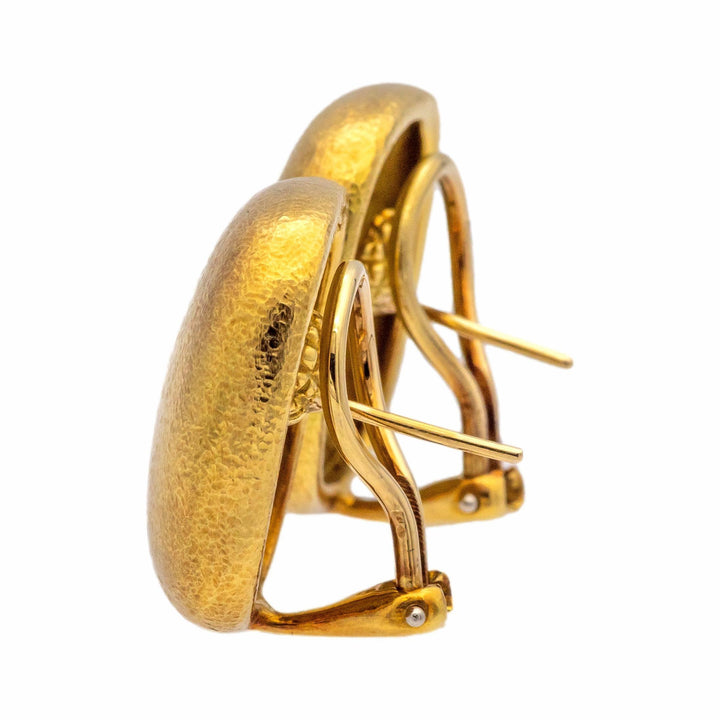 Vintage Angela Cummings Tiffany & Co. 18K Yellow Gold Clip Earrings – Circa 1980