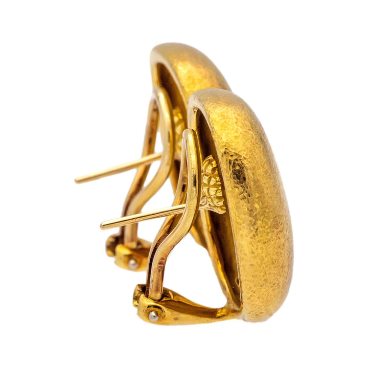 Vintage Angela Cummings Tiffany & Co. 18K Yellow Gold Clip Earrings – Circa 1980