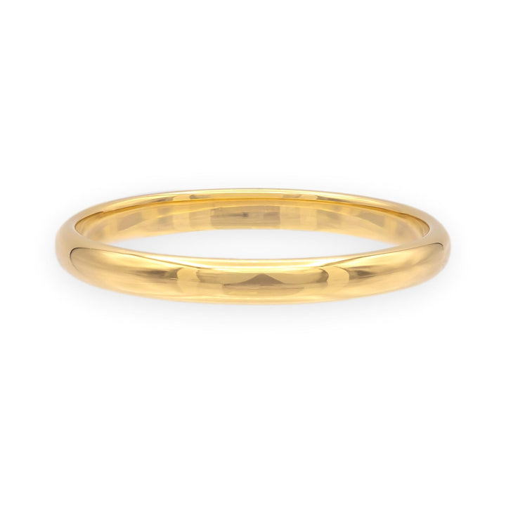 Vintage Tiffany & Co. 18K Yellow Gold Together Wedding Band Ring 2mm Size 5