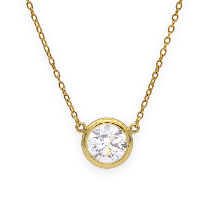 Vintage Tiffany & Co Elsa Peretti Diamond by the Yard 18K Necklace .90ct 1980's