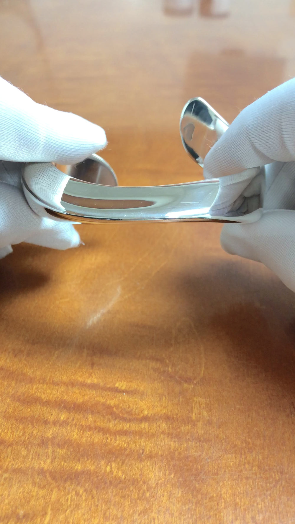 Tiffany & Co. Elsa Peretti Sterling Silver Swirl Cuff Bracelet