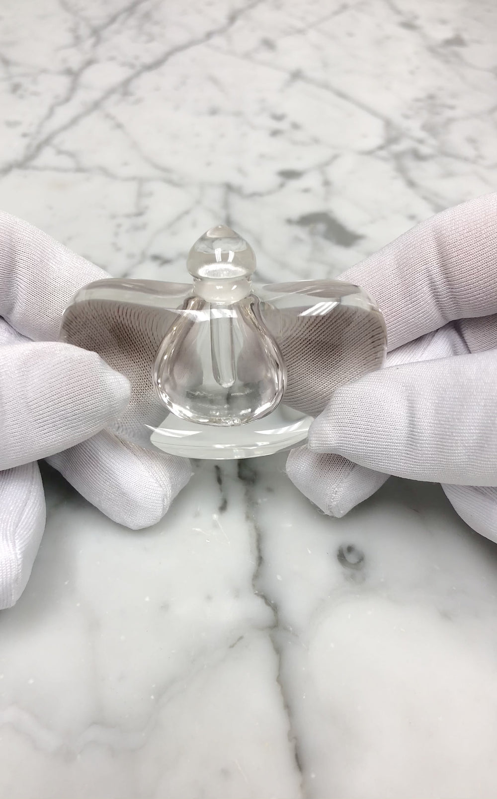 Tiffany & Co. Vintage Elsa Peretti 1981 Limited Edition Crystal Perfume Bottle