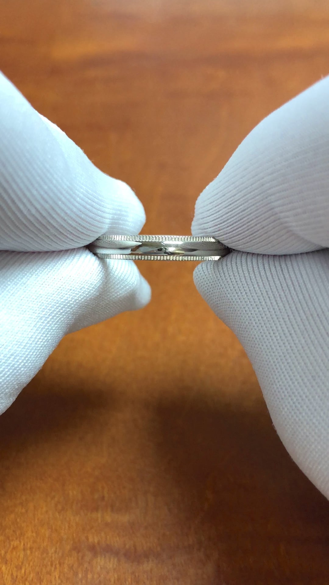 Vintage Tiffany & Co. Together Double Milgrain Wedding Band, Platinum, 3mm