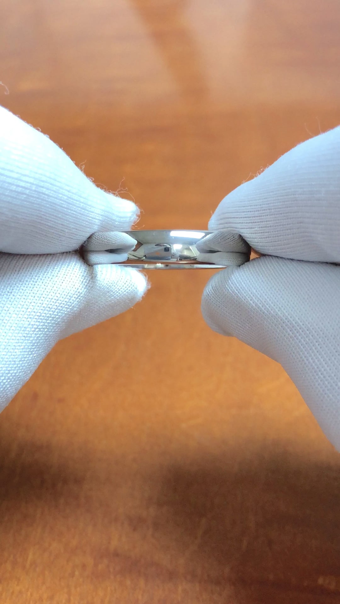 Tiffany & Co. Platinum Forever 4.5 mm Men's Wedding Band Ring Size 9.5 w/recpt