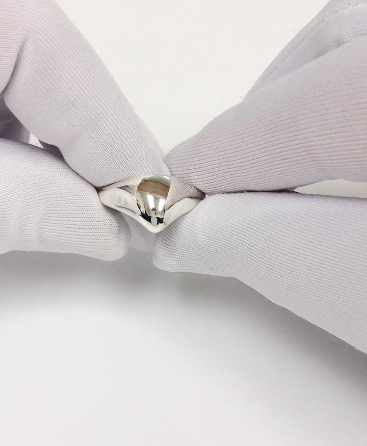 Tiffany & Co. Elsa Peretti Sterling Silver Cat Island Ring Size 7.5