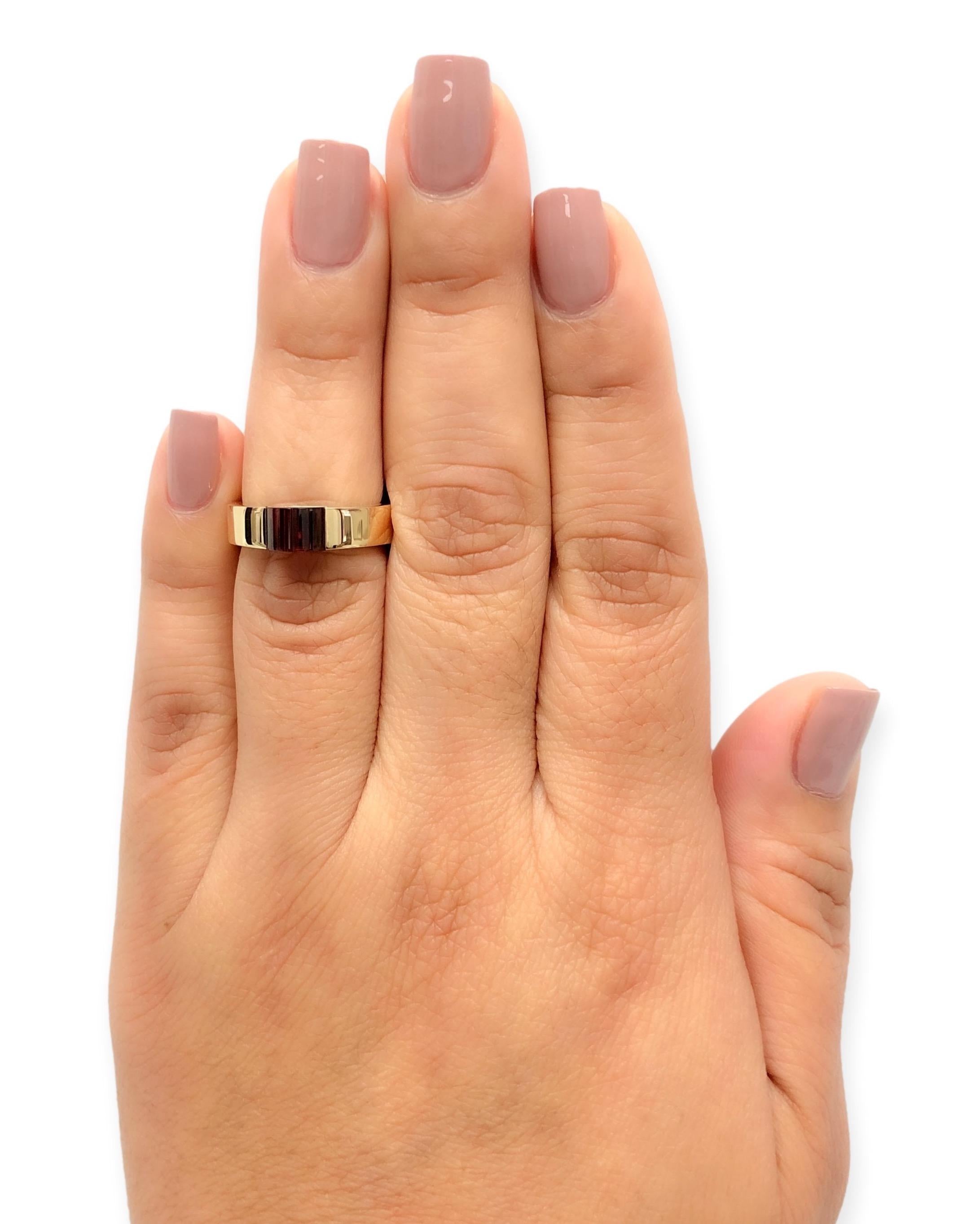 Gucci Trademark Ring 5mm 18号 Gucci Trademark Ring 5mm 18号