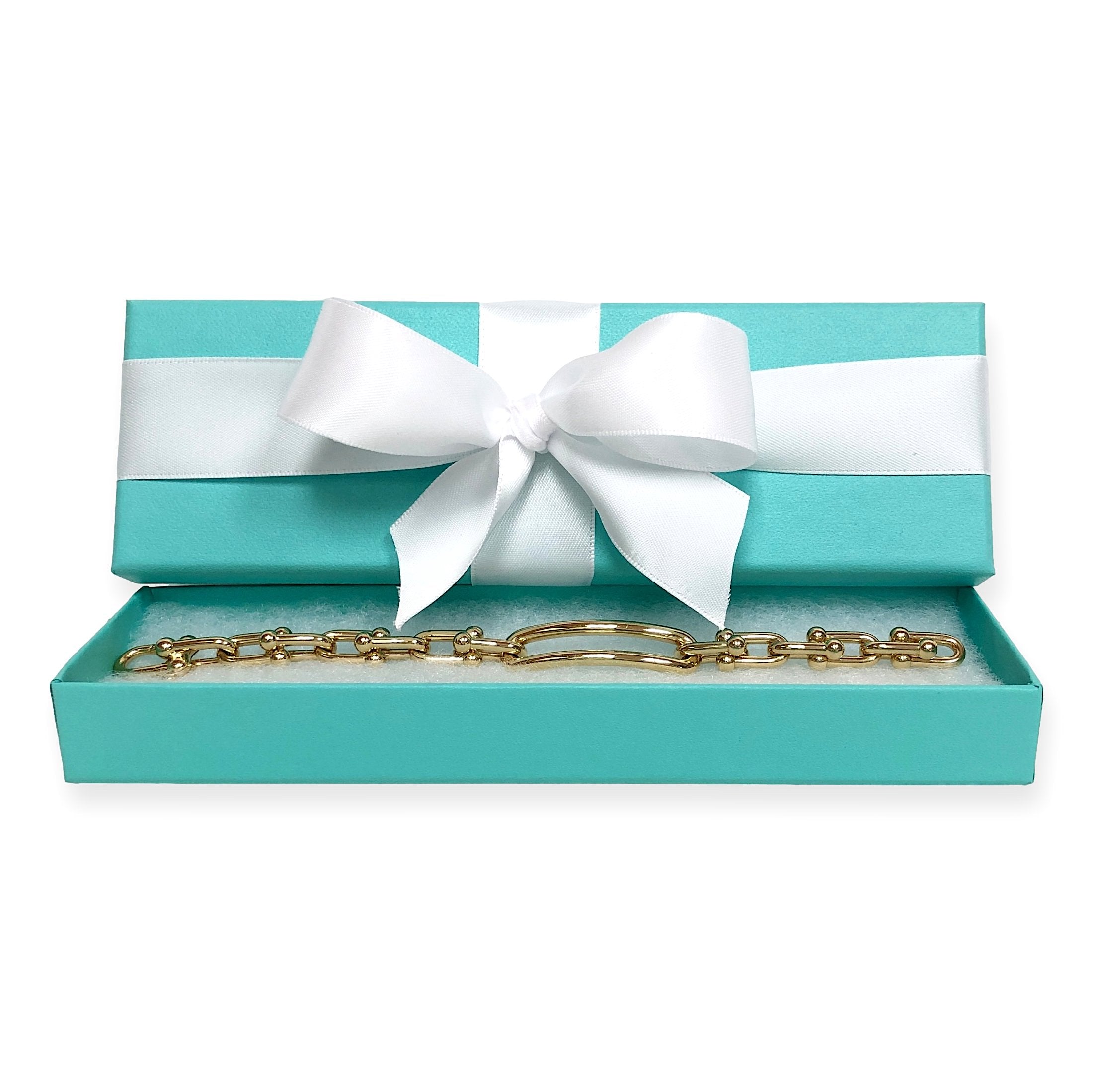 Tiffany & Co. 18K Yellow Gold Hardwear Link Bracelet Medium – The