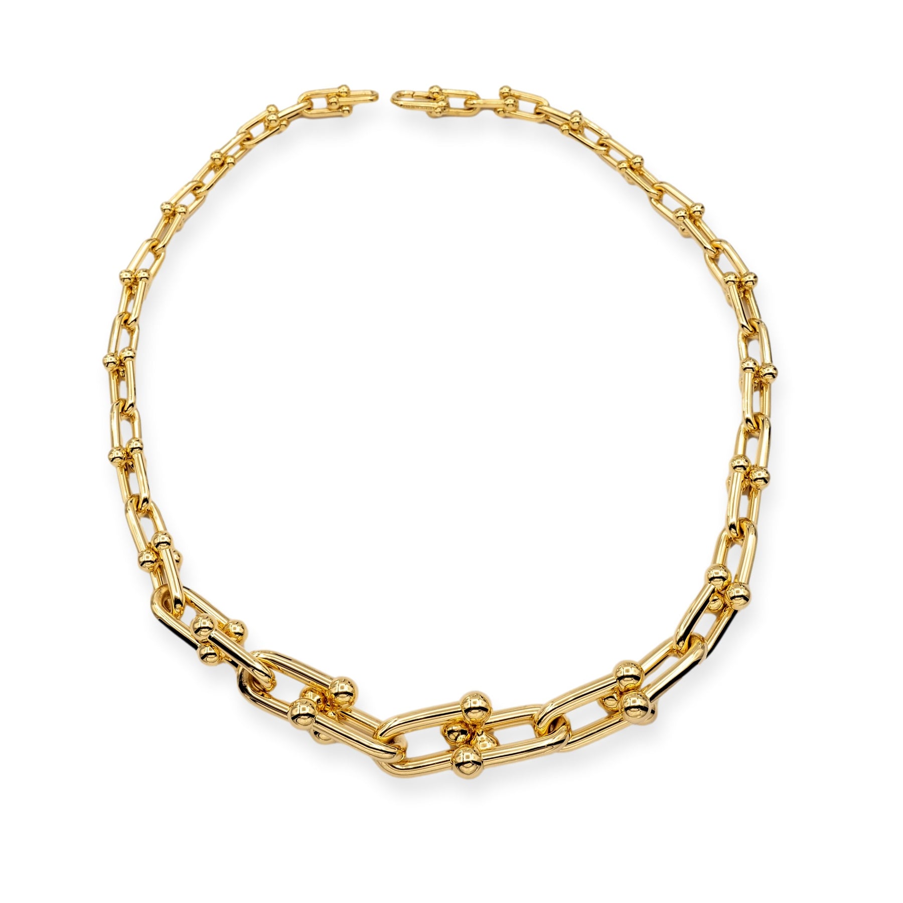 LAGOS Signature Caviar Silver Link Necklace 001-650-03020 SS | Hingham  Jewelers | Hingham, MA