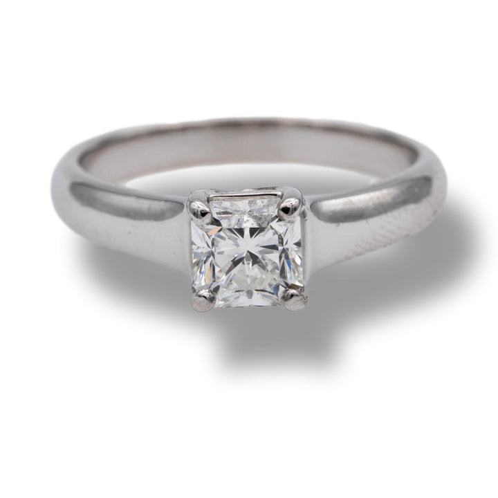 Tiffany & Co. Lucida Diamond Engagement Ring .60ct H VVS2 in Platinum
