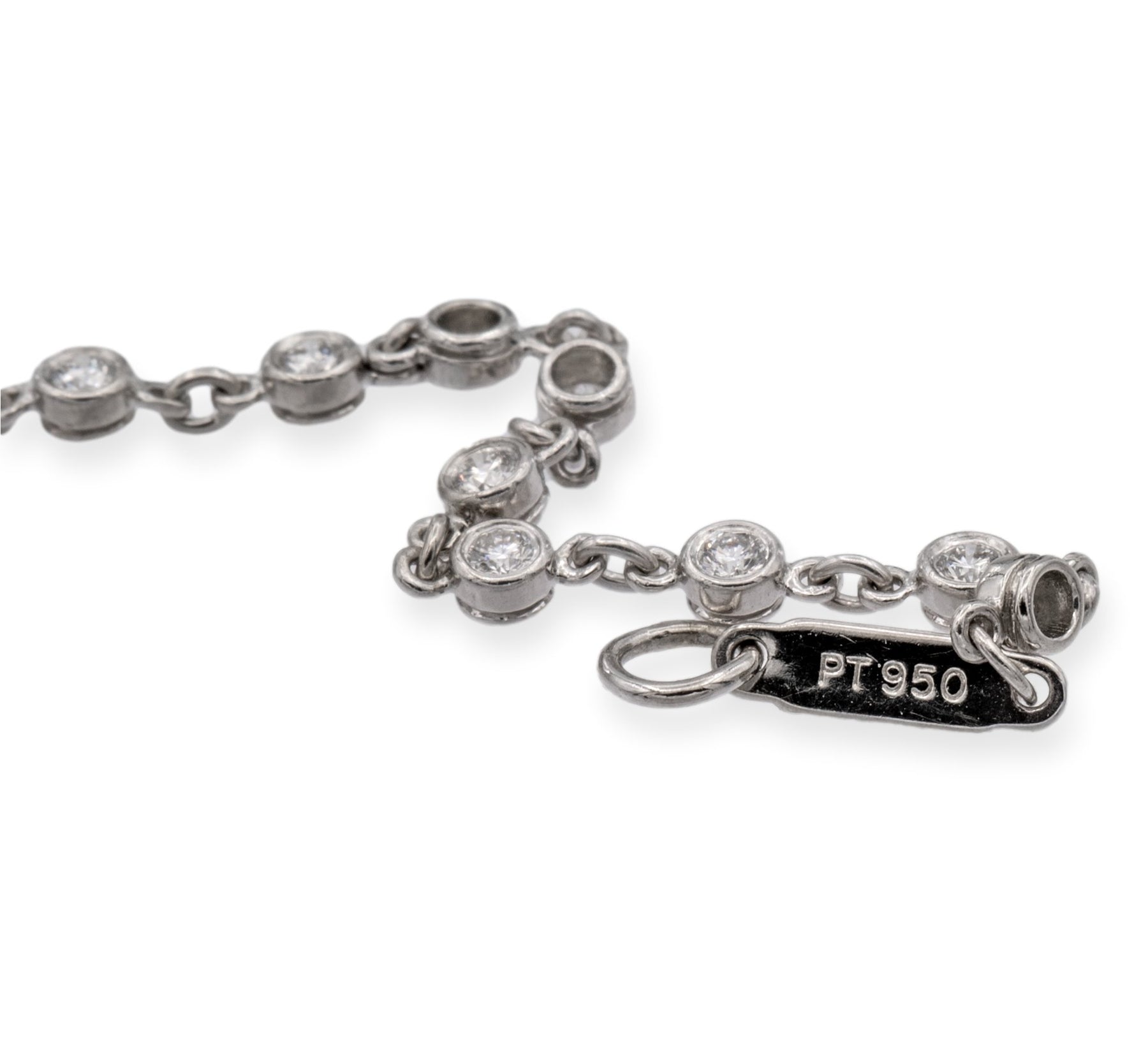 Tiffany Co Jazz Diamond Platinum Bracelet 1.60 Ct, 7 – Crown Jewelers